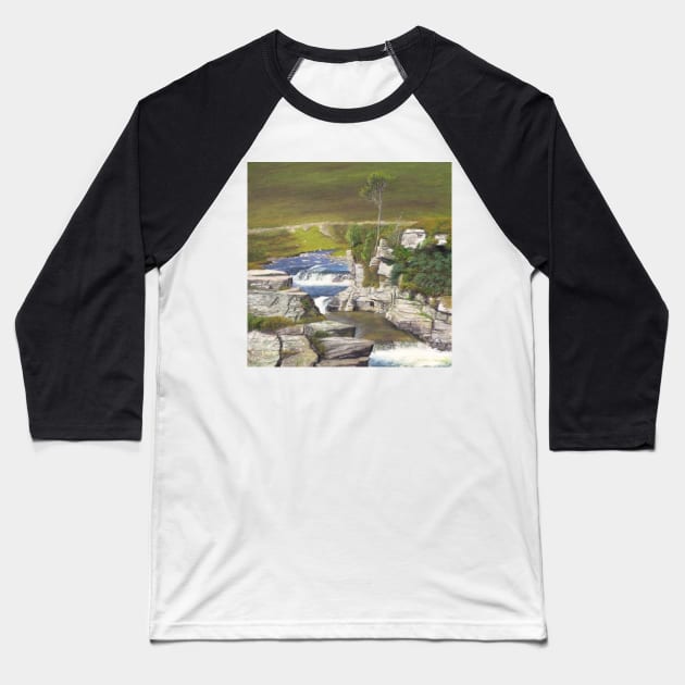 Upper Deeside Baseball T-Shirt by richardpaul